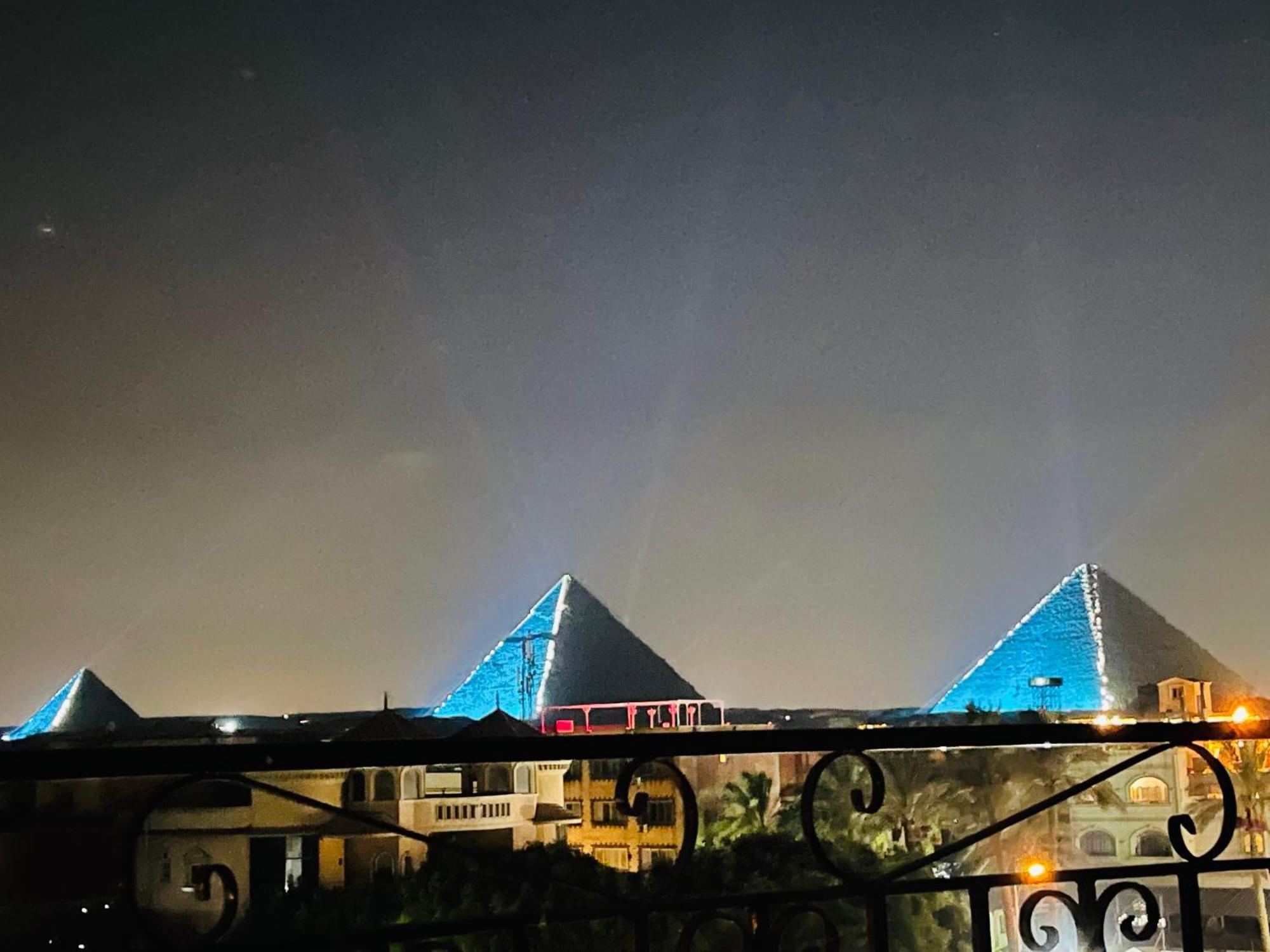 Golden Mask Pyramids Inn Kafret el-Gabal Exterior foto